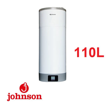 BOMBA DE CALOR PARA AGUA CALIENTE SANITARIA JOHNSON ACERO INOX 110L A+ MURAL ANODO ELECT.WIFI