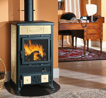 ROSSELLA R1.16 CERAMICA - Estufa leña - La Nordica-Extraflame