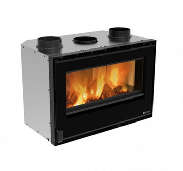INSERTO 80 CRISTAL EVO 2.0 - VENTILADO - Chimenea Leña - La Nordica-Extraflame