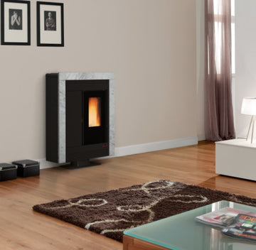 SOUVENIR PLUS PIEDRA 5.0 - Estufa canalizada pellet - La Nordica-Extraflame