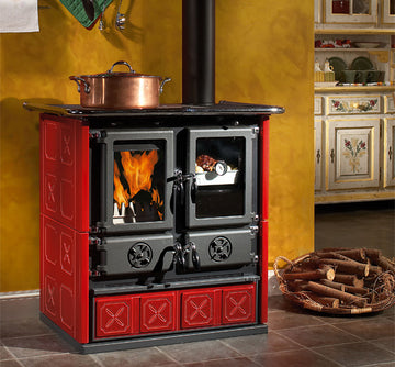 ROSETTA 5.0 - MAIOLICA - Cocina Leña - La Nordica-Extraflame